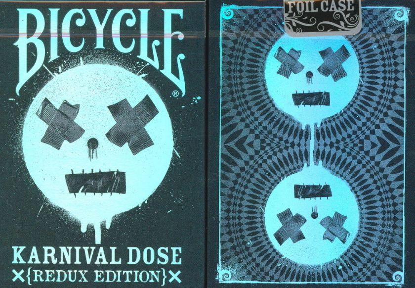 BICYCLE KARNIVAL DOSE REDUX LIMITED EDITION PLAYING CARDS with FOIL 