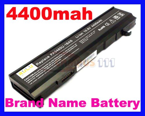 LAPTOP BATTERY FOR TOSHIBA SATELLITE A80 M105 M115 M45 M50 M55 M70 