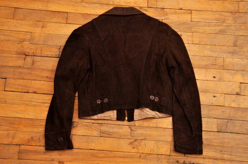 1930s SEUDE SPORTS JACKET OLD ZIPS RARE  