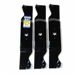 MTD 742 0677A, 942 0677B BLADE. OEM.SET OF THREE(3).OEM  