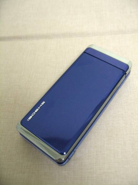 DOCOMO SHARP SH906i BLUE CELL PHONE 5MP SH 03A SH 06A SH 01B  