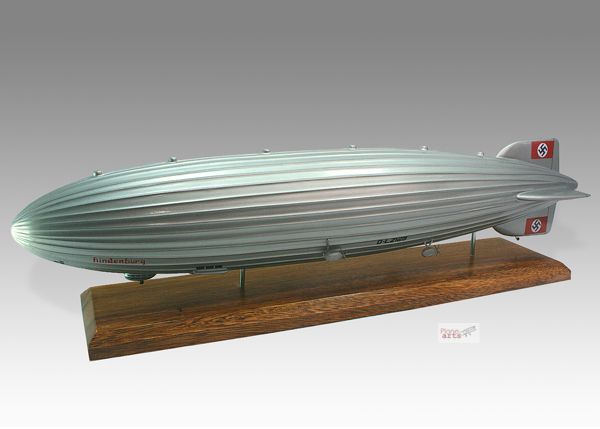 Hindenburg LZ 129 Airship Blimp Wood Model  