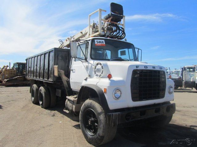 1984 Ford F8000 GRAPPLE DUMP TRUCK  