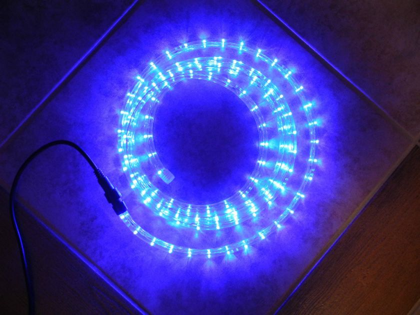 BLUE LED Rope Lights   10 feet of lighting   FREE EXPEDITED SHIPPING 