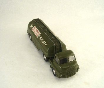 Vintage Corgi Toys U.S. Army #1134 Big Bedford Tractor Unit Britain 