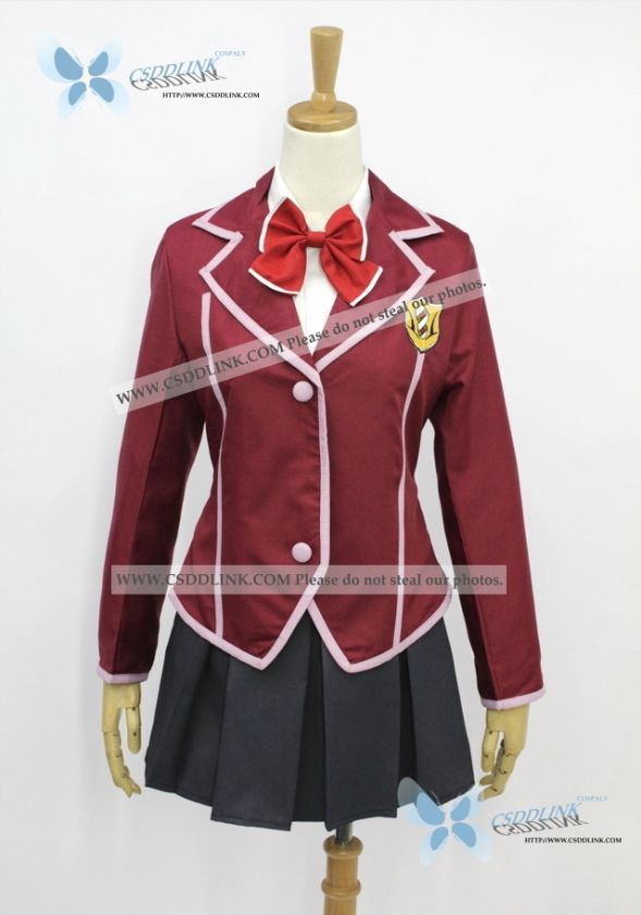 Guilty Crown Inori Yuzuriha cosplay costume any size  