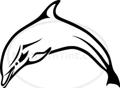 Tribal Dolphin Car Decal Window Sticker Wall Art #227  