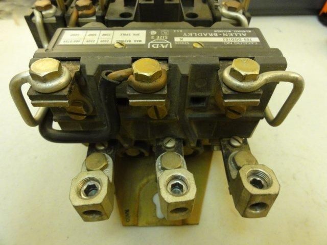 13800 Allen Bradley 709 DOD103 Starter Size 3, 200 575V  