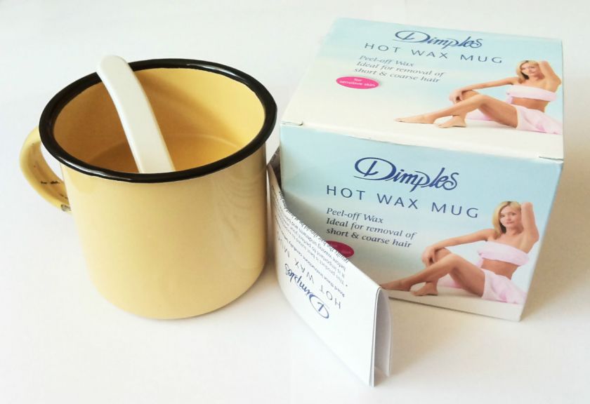 Dimples Hot Wax Mug Peel Off Wax For Sensitive Skin Item # W923 200g 