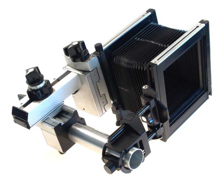 SINAR CHROME F LARGE FORMAT 4x5 CAMERA SYSTEM BELLOWS TRIPOD RAIL 