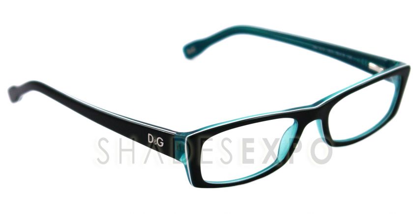 NEW DOLCE&GABBANA D&G Eyeglasses DD 1212 BLACK 1870 DD1212 AUTH  