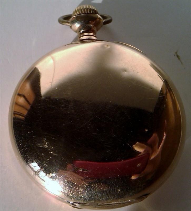 18S Size Waltham Vanguard 21J RR Railroad Pocket Watch  