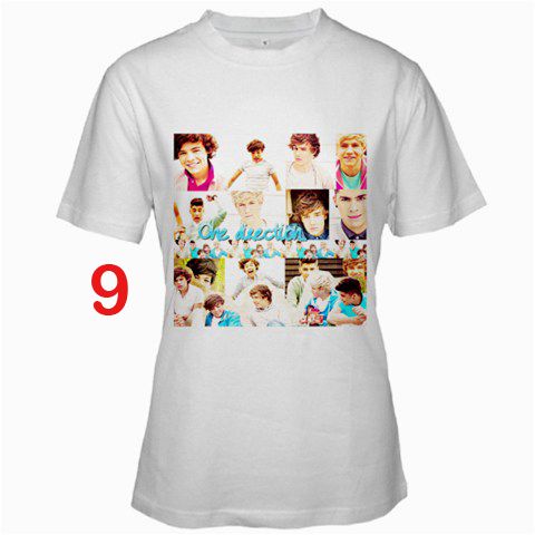 One Direction Fans T Shirt S 2XL   Assorted Style  