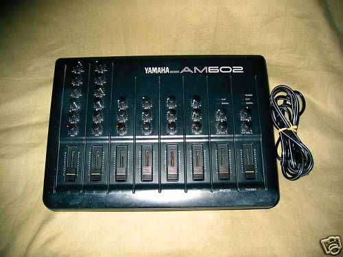 Yamaha   AM602 6 Channel Compact, Mixer  