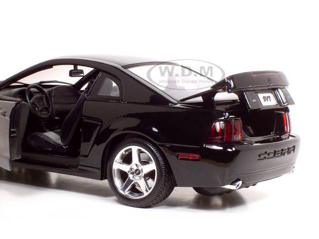 2003 FORD COBRA SVT MUSTANG BLACK 118 DIECAST MODEL CAR BY MAISTO 