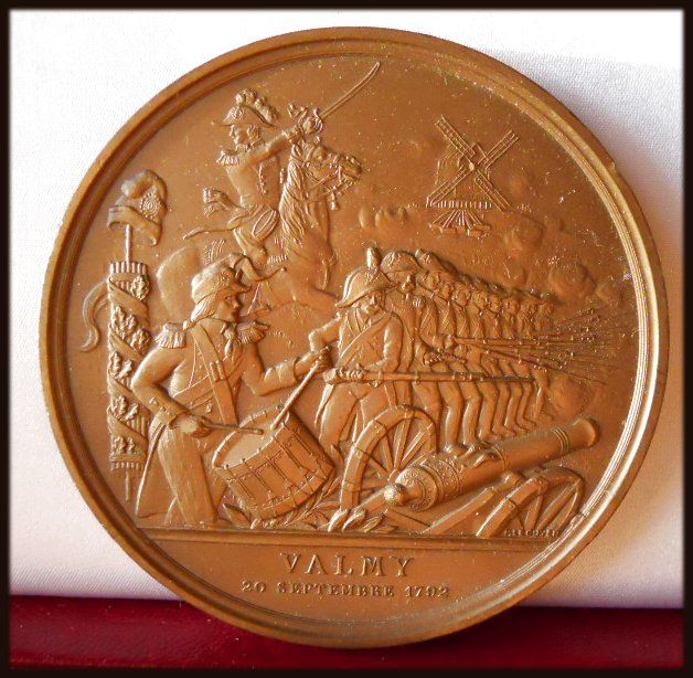 MÉDAILLE BRONZE RÉVOLUTION * VALMY 20 SEPT 1792 *  