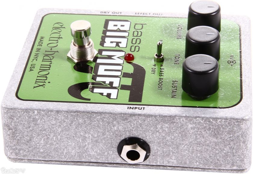 electro harmonix Bass Big Muff Pi (XO Series Bass Fuzz Pedal)  