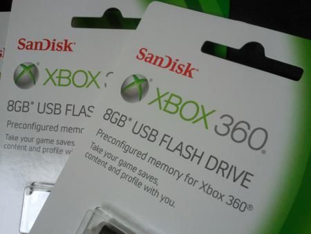 XBOX 360 8GB 8 gb USB Flash Drive Memory Stick Official SanDisk Cruzer 