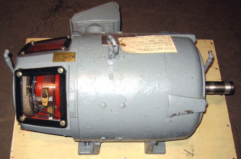 Westinghouse 5 HP DC Shunt Motor 1750 2100 500v 284A  