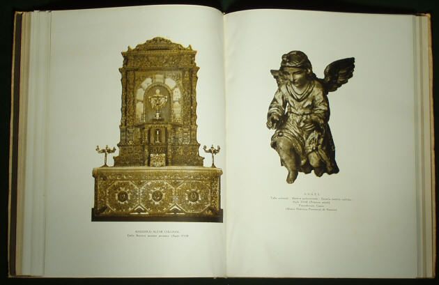 BOOK Argentina Religious Art Colonial painting carving  