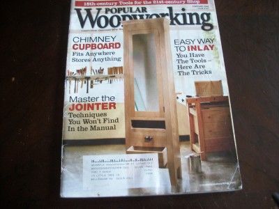 LOT OF 20 DIY WOOD WORKING POPULAR WOODWORKING MAGAZINES PROJECTS 