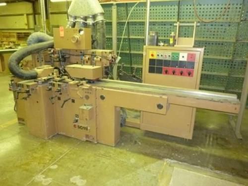 SCMI moulder p170 4 head 9hp 6x4 woodworking moulding molder  