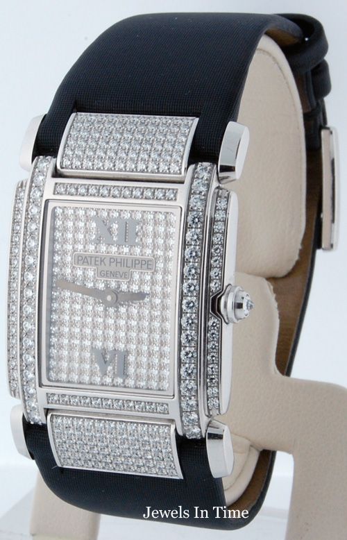 Patek Philippe Twenty 4 4910G 001 18k & Diamonds B&P  