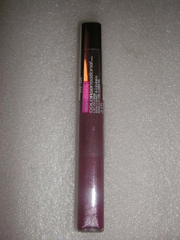 MAYBELLINE COLORSENSATIONAL GLOSS #415 PLUM TASTIC  