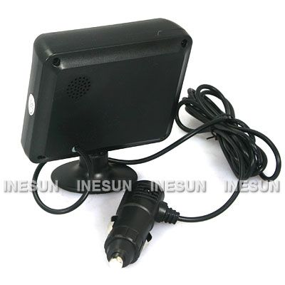 Wireless Car Rear View System 3.5LCD Monitor IR Camera  