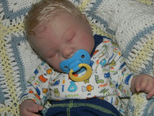 Reborn Preemie *Spencer* 18 & 4 Lbs. Wendy Dickison *3 DAYS ONLY 