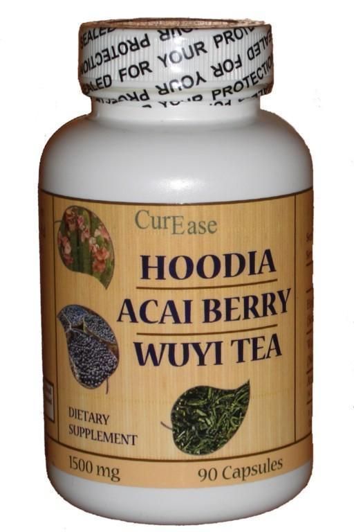 African HOODIA GORDONII & ACAI Extract & Wulong Tea  