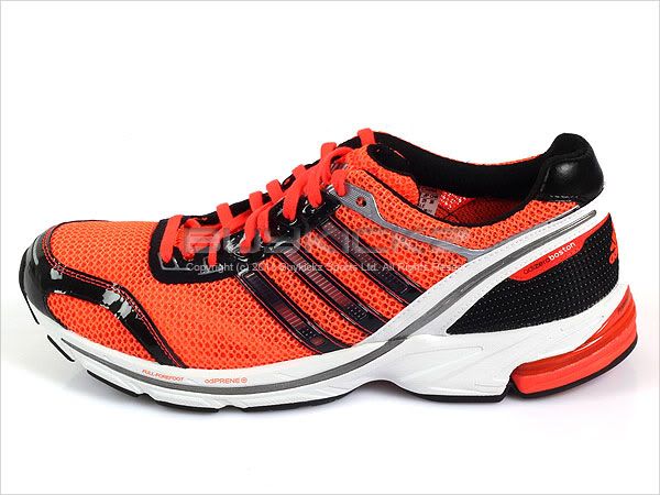 Adidas Adizero Boston 2 M Red/Black/White Full Forefoot Running 2011 