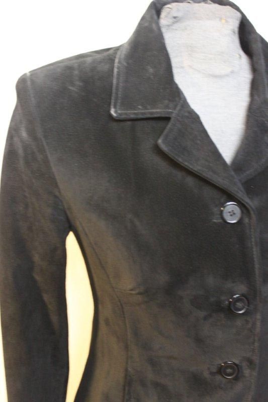 SEXY VINTAGE WOMENS DANIER WESTERN LEATHER COAT XS  