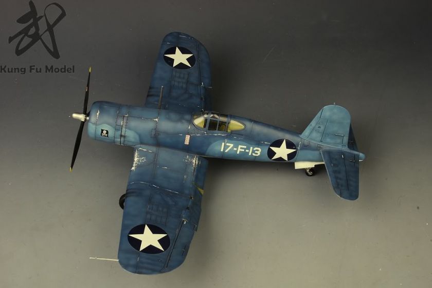 BUILT 148 F4U 1 VF 17 Aboard USS Bunker Hill(Order)  