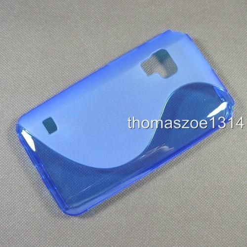 Blue Soft TPU Case Cover For Samsung Galaxy Player 70  