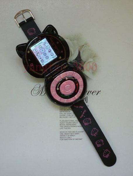 New Ladys Hello Kitty watch Mobile phone C109 unlocked  