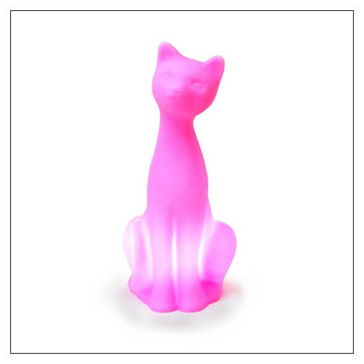 WOW  ADORABLE MY PET LAMP   PINK SIAMESE CAT  