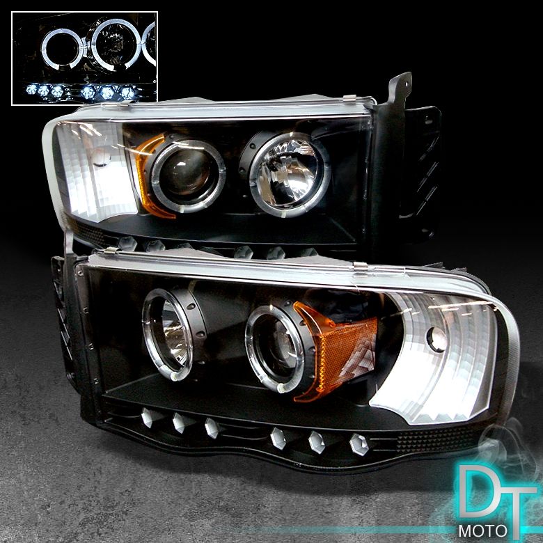 SONAR 02 05 RAM LED HALO PROJECTOR HEADLIGHTS+CORNERS  