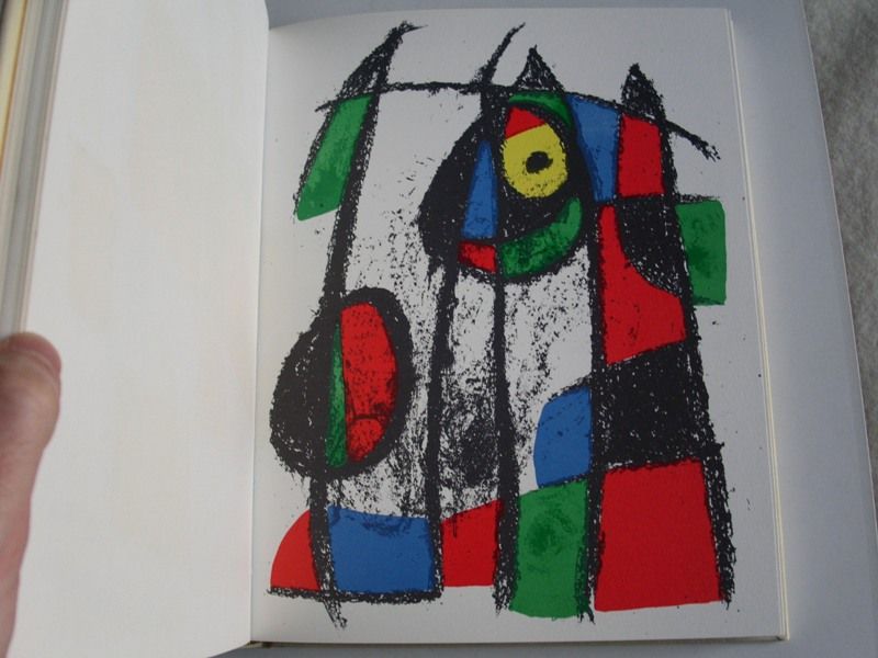 JOAN MIRO  12 LITHOGRAPHIES ORIGINALES # MOURLOT 1975  