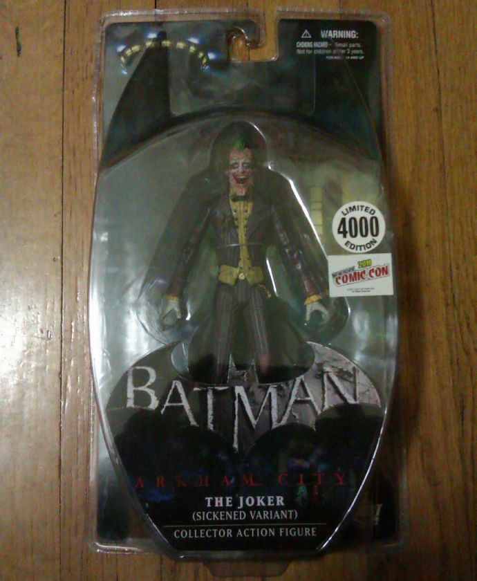 DC DIRECT 2011 NYCC EXCLUSIVE BATMAN ARKHAM CITY Sickened Variant 