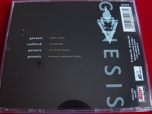 VNV NATION   GENESIS 1   2001 CD  