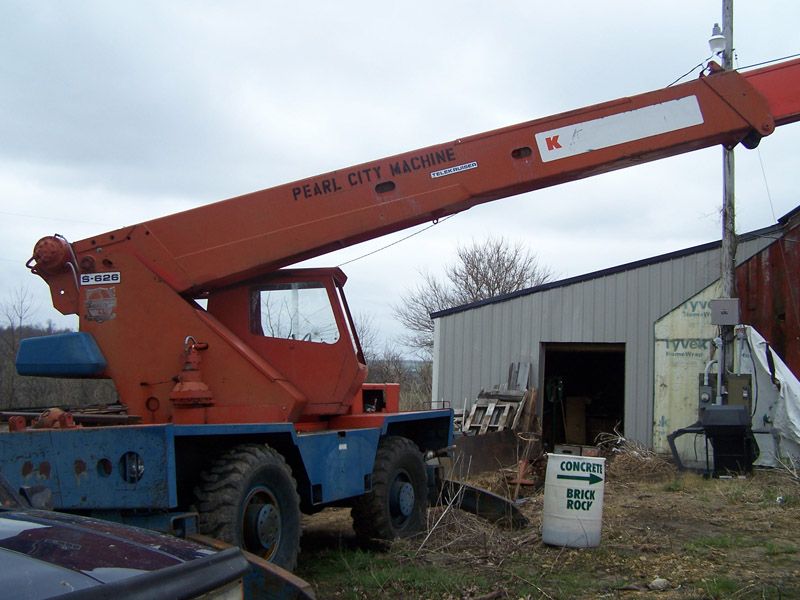 1970 BANTAM TELEKRUISER ROUGH TERRAIN CRANE # S 626  