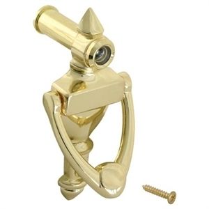 Ez Flo 56011 Door Knocker with Viewer  