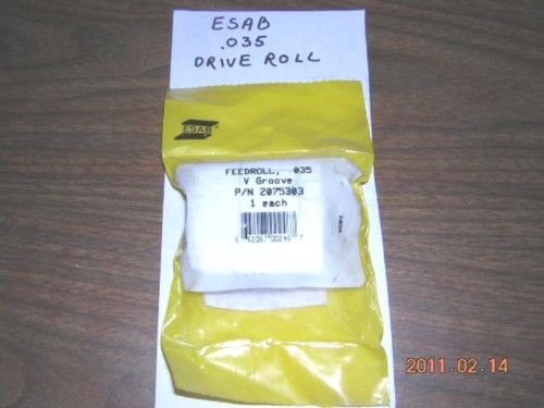 Esab L tec .035 drive roll V groove P/N 2075303  