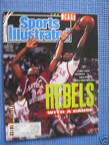 Sports Illustrated UNLV Loyola Marymount Final Four 90  