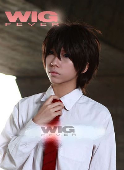 Arakawa Under the Bridge Kou Ichinomiya Cosplay Short Dark Brown Hair 