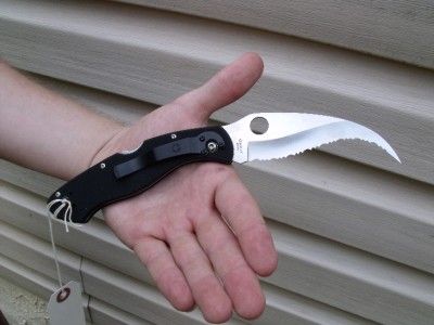 Spyderco Civilian C12GS Knife with SpydiePouch  