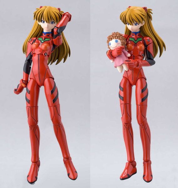 Fraulein Revoltech 003 Eva Asuka Langley Soryu Figure  