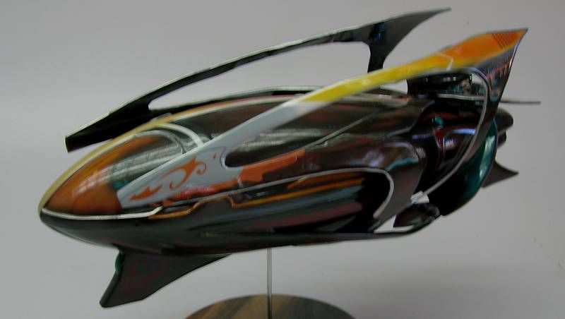   Protoss Carrier Spaceship Wood Model Replica Planeshowcase  