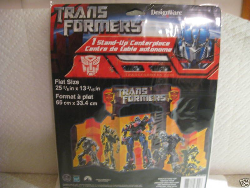 Transformers   Autobots Stand Up Centerpiece  